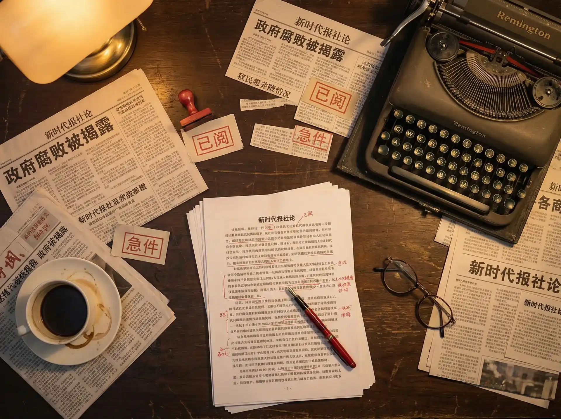 澳门皇冠app - 报社编辑部工作场景